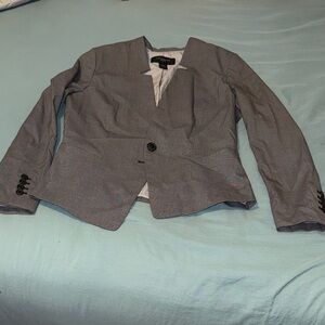 Ann Taylor Women's Gray Blazer